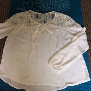 White Lace Blouse